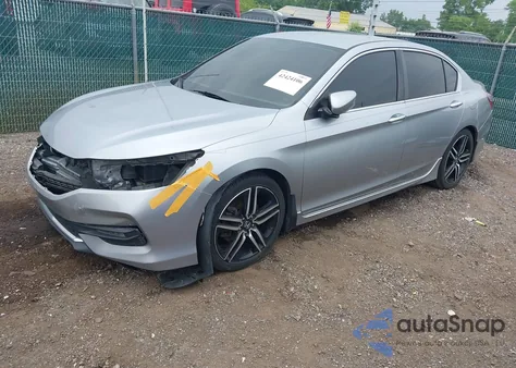 2017 Honda Accord Sport from USA, damaged, VIN 1HGCR2F52HA064887
